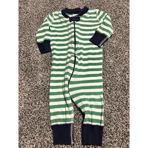 Cc6 Hanna Andersson sleeper one piece pajamas 6-9 months organic‎ cotton